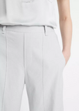 High Waist Pull-On Linen Trouser