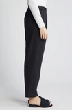 Organic Linen High Waisted Pleated Pant