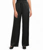 Crinkled Satin Straight Pant