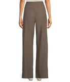 Washable Stretch Crepe Pintuck Wide Pant