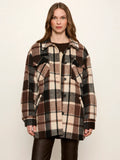 Locket Plaid Coat