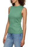 Ribbed Ruched Tank