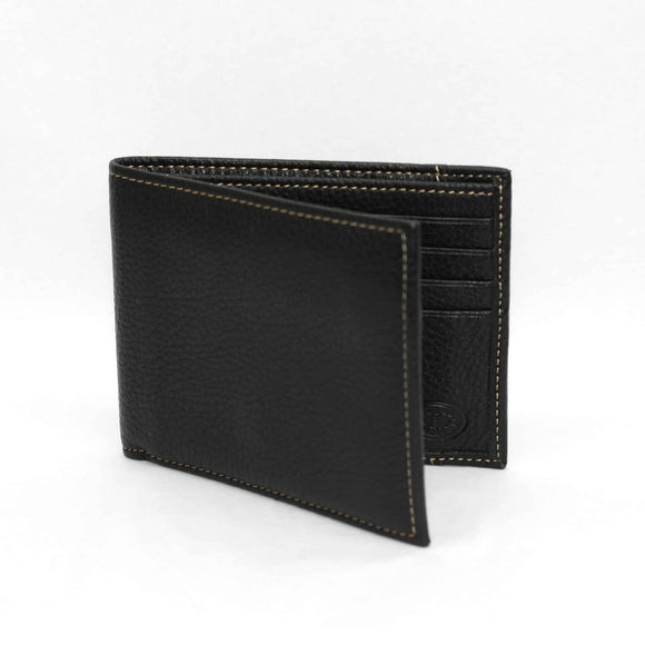 Tumbled Billfold w/ Contrast Stitch