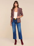 Karima Cinched Waist Blazer