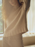 Chunky Cashmere Stand-Collar Sweater