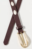 Oval Studded Belt