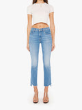 The Insider High Waist Step Frayed Hem Crop Jeans