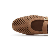 Dana Open Weave Flat