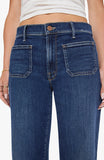 Patch Pocket Mid Rise Sneak