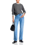 Ziggy Inside Out Fleece Shrunken Crewneck Sweatshirt