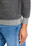 Ziggy Inside Out Fleece Shrunken Crewneck Sweatshirt