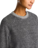 Ziggy Inside Out Fleece Shrunken Crewneck Sweatshirt