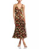 Floating Poppies Mikaila Dress