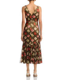 Floating Poppies Mikaila Dress
