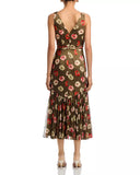 Floating Poppies Mikaila Dress