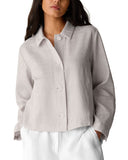Classic Collar A-Line Jacket