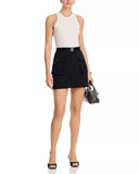 Norene Windbreaker Mini Skirt