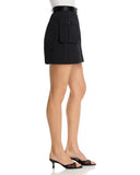 Norene Windbreaker Mini Skirt