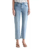 Brinley High Rise Ankle Straight Jeans