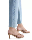 Brinley High Rise Ankle Straight Jeans