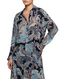 Cosette Crop Hi Low Shirt
