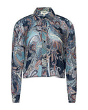 Cosette Crop Hi Low Shirt