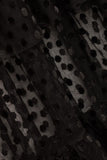 Raff Polka Dot Sheer Blouse