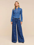 LeStat H/R Seamed Wide Leg
