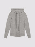 Wool Cashmere Terry Knit Hoodie