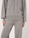 Wool Cashmere Terry Knit Hoodie
