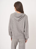 Wool Cashmere Terry Knit Hoodie