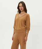 Gabriella Madison 3/4 Slv Vneck