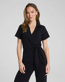 SPANX AirEssentials® Collared Tie-Waist Jumpsuit
