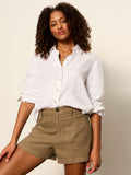 Linen Marine Short