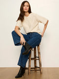 Diamond Stitch Sweater Tee