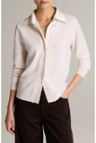 Mixed Media Cashmere Cardigan
