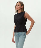 Rochel Ultra Rib Peplum Tank