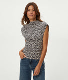 Amara Printed Ultra Rib Top