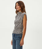 Amara Printed Ultra Rib Top