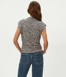 Amara Printed Ultra Rib Top
