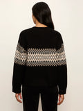 Argyle Crew Pullover