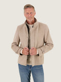 Short Funnel Neck Coat