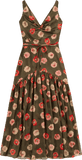 Floating Poppies Mikaila Dress