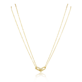 U Link Pave Necklace