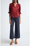 Fiona Split Neck Top