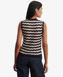 Everyday Chevron Knit Shell