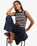 Everyday Chevron Knit Shell