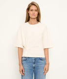 Zinnia Side Pleated Tee