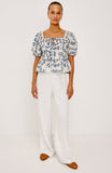 Presley Floral Print Puff Sleeve Shirt