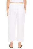 Tali Herringbone Linen Ankle Pant